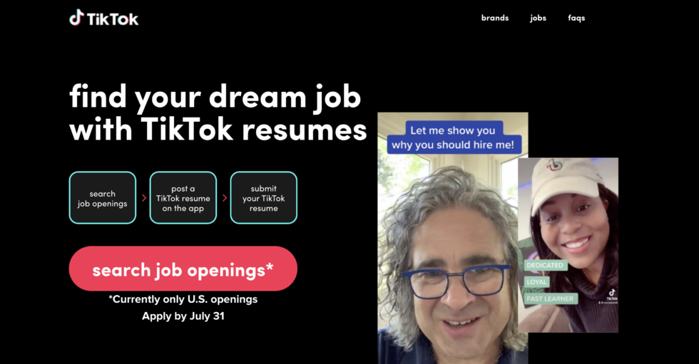 Wat Is TikTok Resumes? Solliciteren Via TikTok - Social Media Company ...