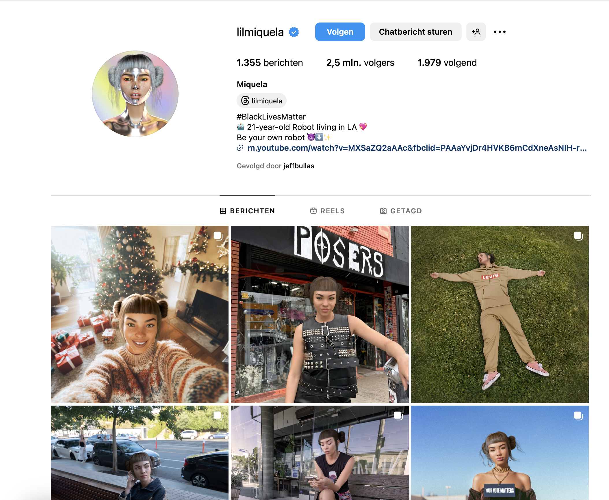 AI Influencer Lilmiquela