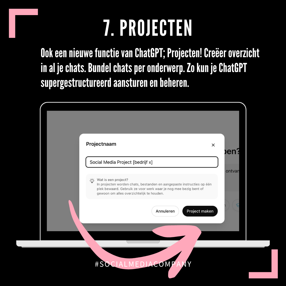 ChatGPT Projecten