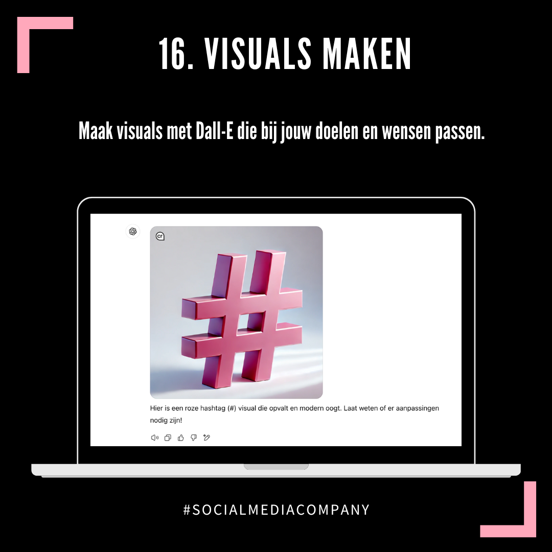 Visuals maken met DALLE